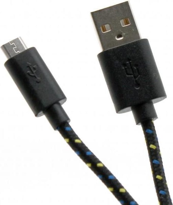 SBOX USB-1031B USB-kabel 1 m USB 2.0 USB A Micro-USB A Zwart