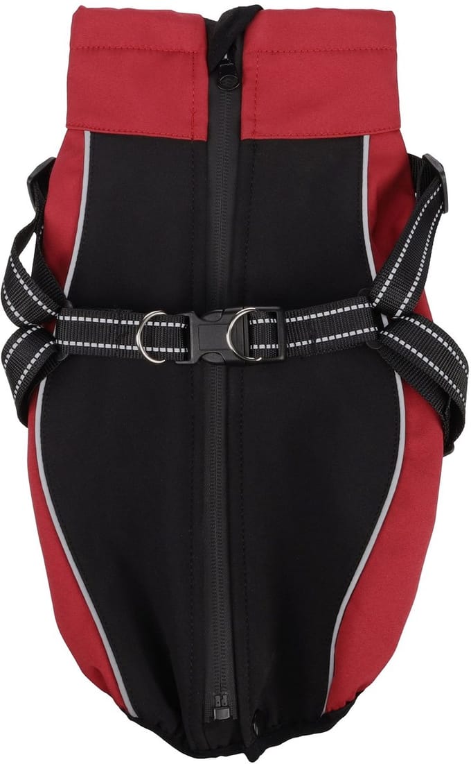 Flamingo Hondenjas Dexter Rood 45cm