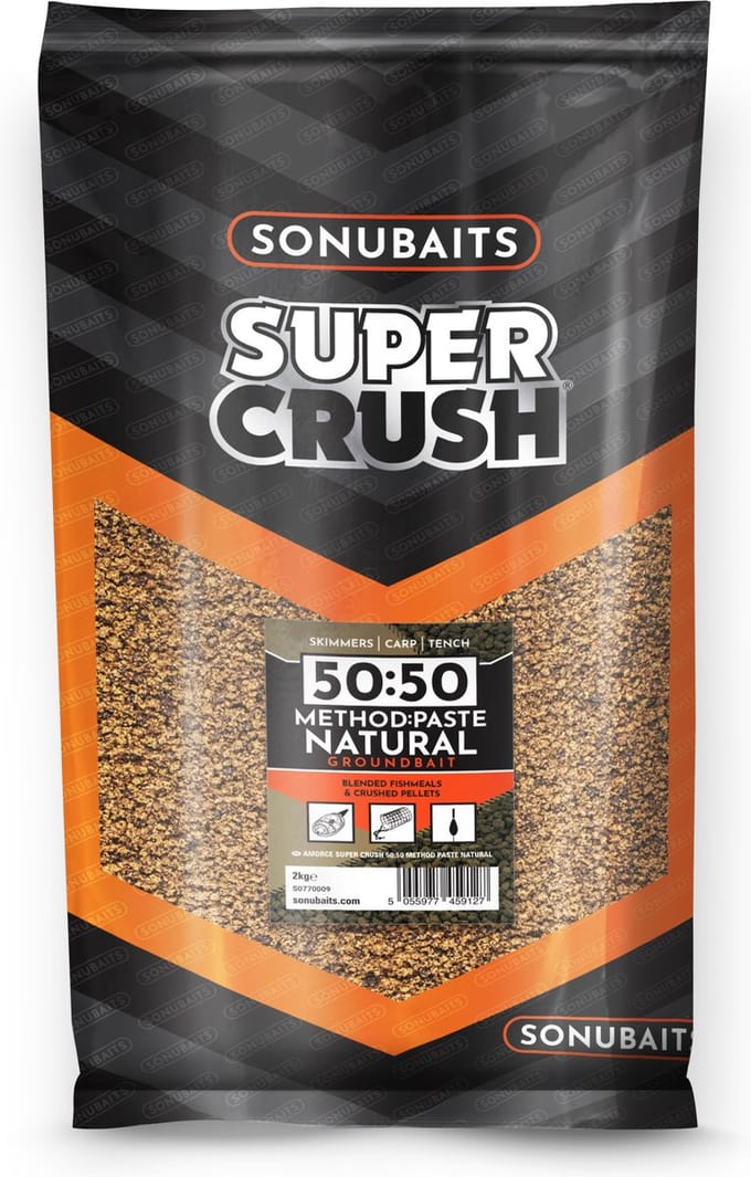 Sonubaits Super Crush Method:paste Natural Groundbait 2kg