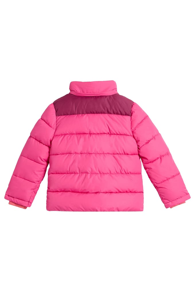 White Stuff Short Puffer Coat Bright Pink Taglia: 3-4 | Giacche Outlet | kids | Rosa