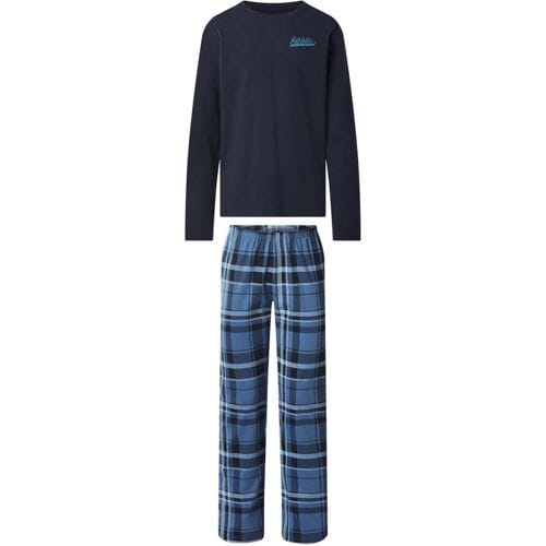 ESMARA KIDS Kinder pyjama (Donkerblauw/blauw, 146/152)