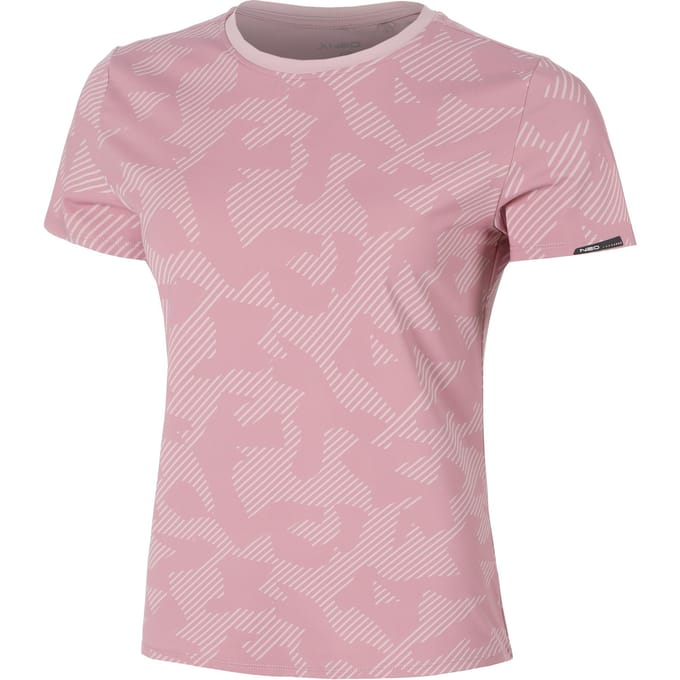 NEO Feel the Vybe AOP Hardloopshirt Dames-mauve