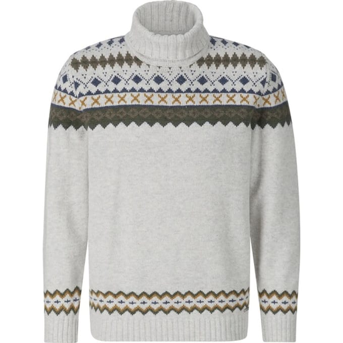 Babista herren Trui - 48/50 - wolwit - Plus Size