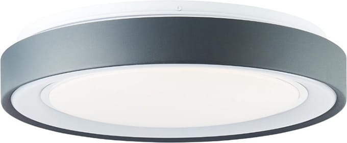 Brilliant Tessy - Plafondlamp - Antraciet;Wit