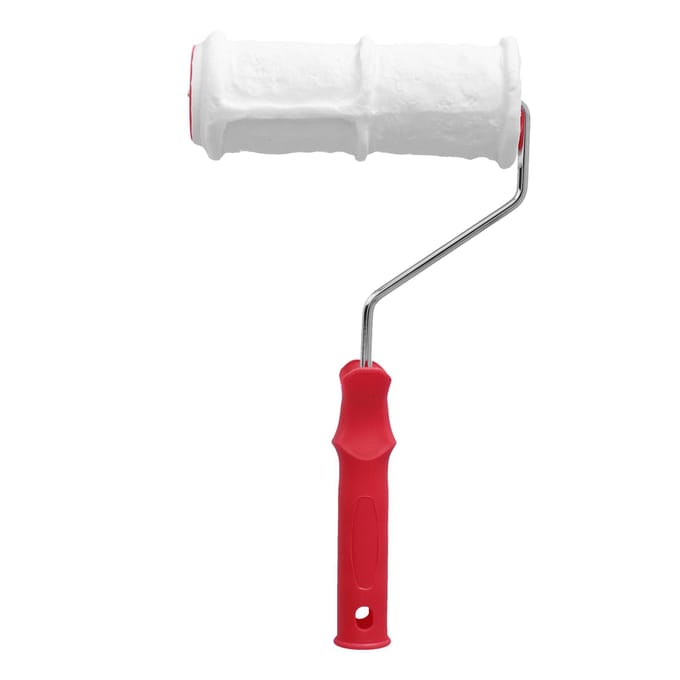 Baksteenroller 7 Inch Verfroller Huishoudelijke Muurdecoratie Roller DIY Kunst Verfroller red