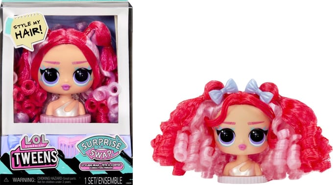L.O.L. Surprise! Tweens Surprise - 14,5 cm - Swap-stylinghoofd