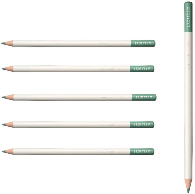 Tombow Irojiten - Kleurpotloden - LG7 - Quartz Green - Groen - 6 Stuks