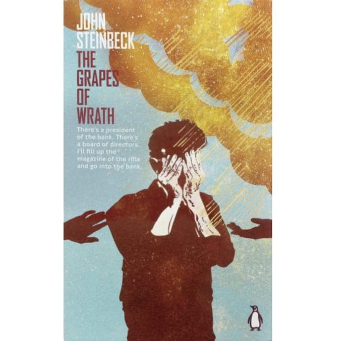 De Grapes of Wrath door John Steinbeck Paperback Boek 9780141394886