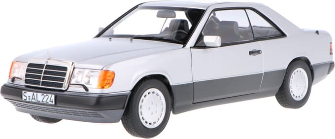 Mercedes Benz 300 CE-24 Coupé 1990 - Silver, Norev 183880