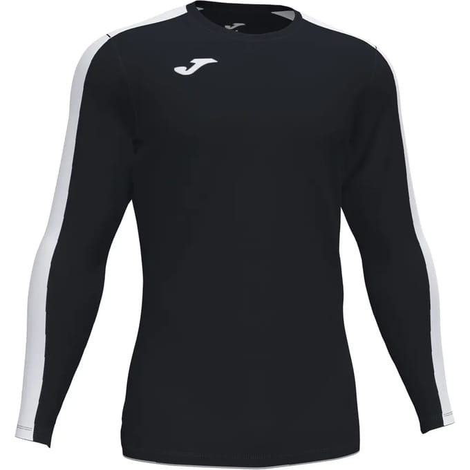 Joma Academy III Voetbalshirt Lange Mouw Heren - Zwart / Wit | Maat: S