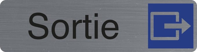 Exacompta 67173E Plaque adhésive Sortie FR