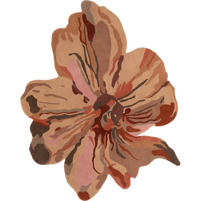 Nanimarquina - Flora vloerkleed - Bloem 3 - meerkleurig