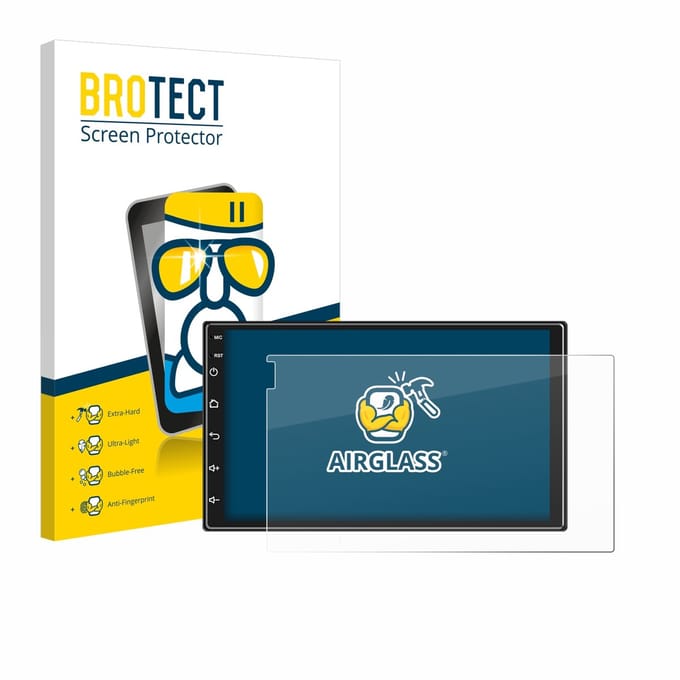 Screenprotector voor Ankeway Car Radio 7" Beschermglas transparant