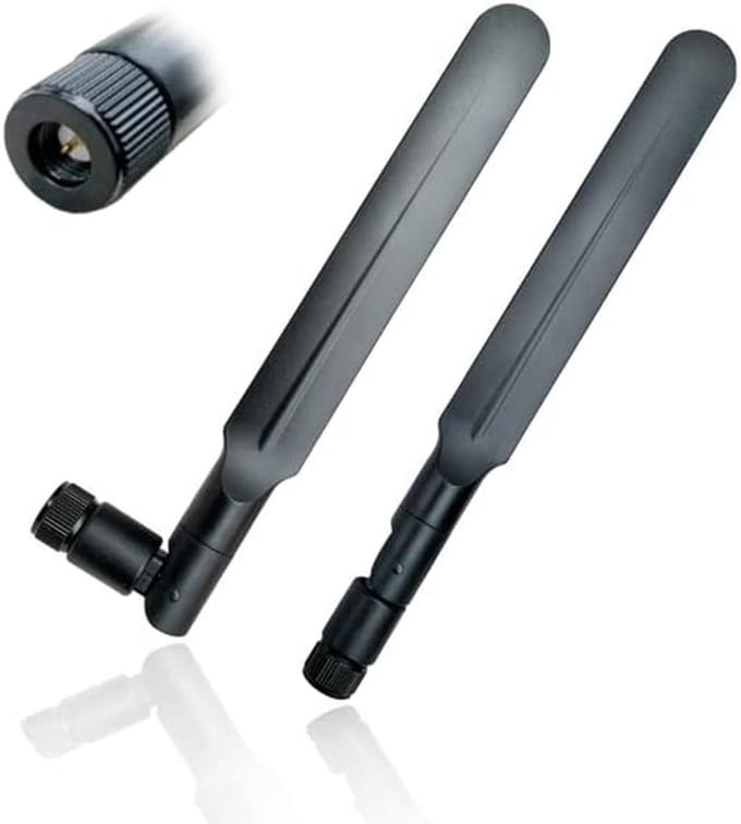 2x Breedband Omni Directionele LTE Antenne voor 4G 5G Routers