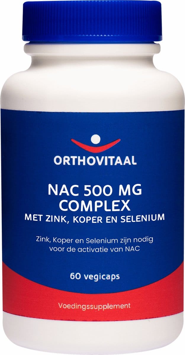 OrthoVitaal NAC 500mg complex 60 Vegetarische capsules