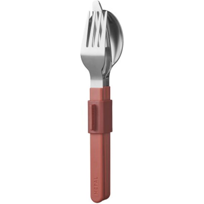 Mepal Bestekset Silueta 3-delig - Vivid mauve - campingservies - buitenservies