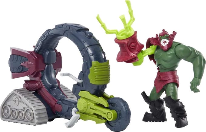 Trap Jaw & Cycle Mattel Power Attack