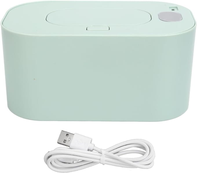 Core® Billendoekjes Verwarmer - Wischbox – Billendoekjesdoos - Groen- 20cm x 13cm x 12cm