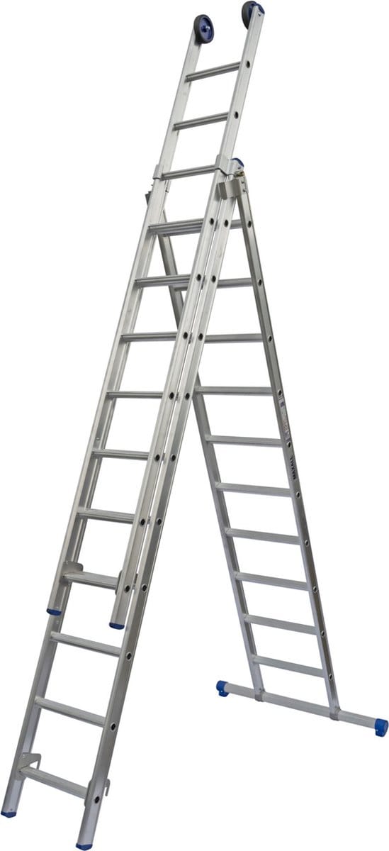 Maxall MR 3-delige Rechte Reformladder - 3x9 Sporten