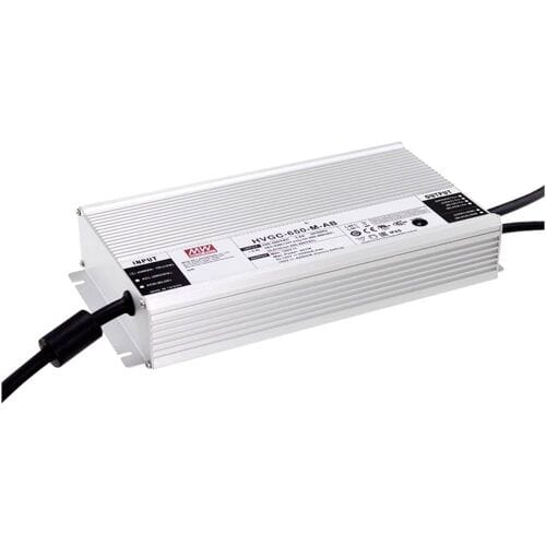 MEAN WELL HVGC-650-L-AB LED-driver Constant vermogen 649.6 W 2.8 - 3.5 A 92.8 - 232 V/DC Instelbaar, Dimbaar, PFC-schakeling,...