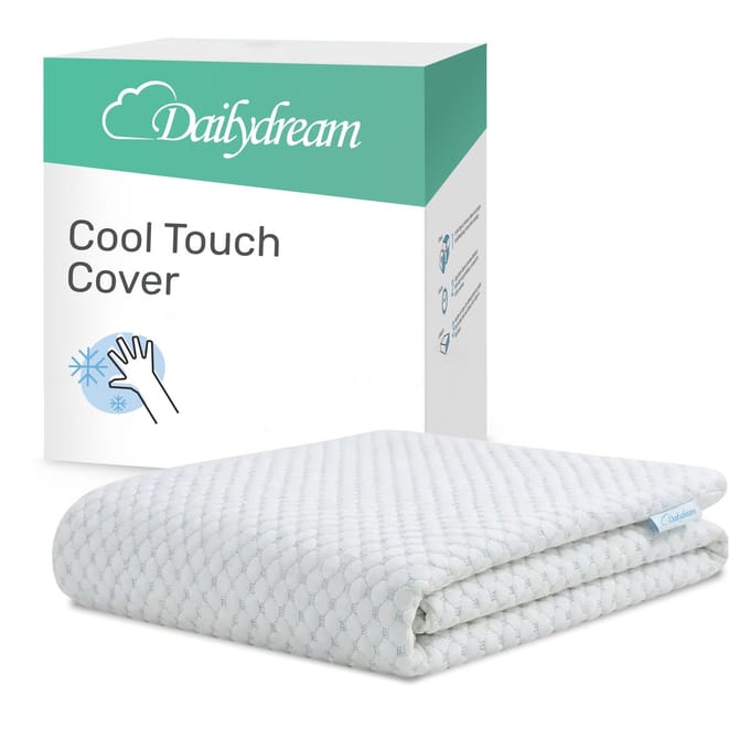 Dailydream Waterdichte matrasbeschermer – 180x200 cm – wit – ademend