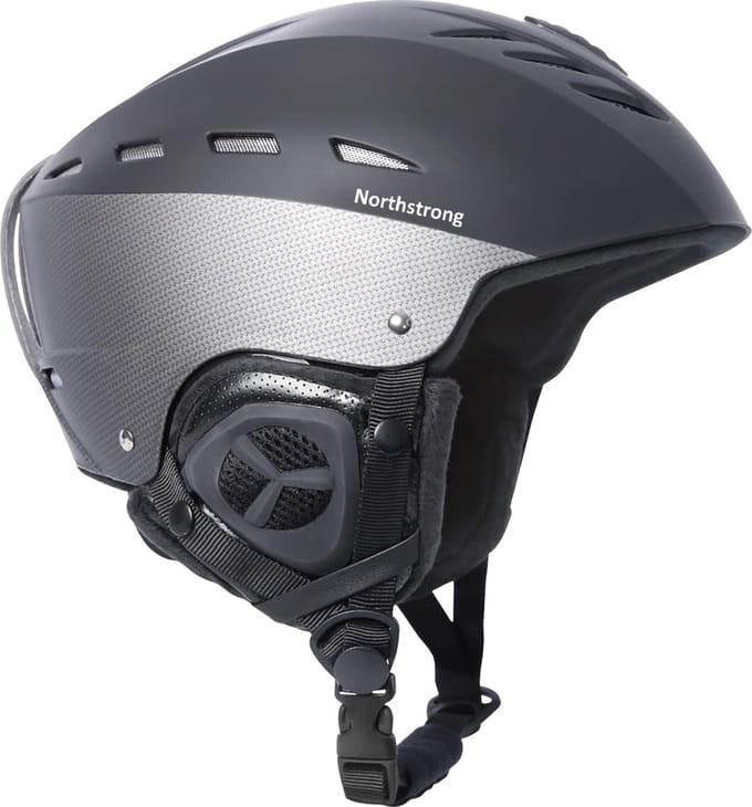Northstrong | ski en snowboard helm | zwart L/XL