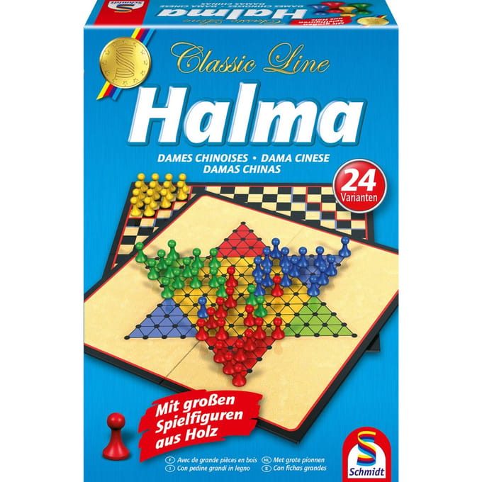 Schmidt Halma - Bordspel voor 1 tot 4 spelers - Vanaf 8 jaar