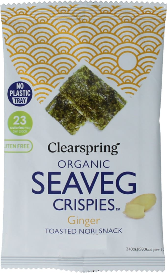 Clearspring Seaveg - Crispies ginger bio 4 Gram