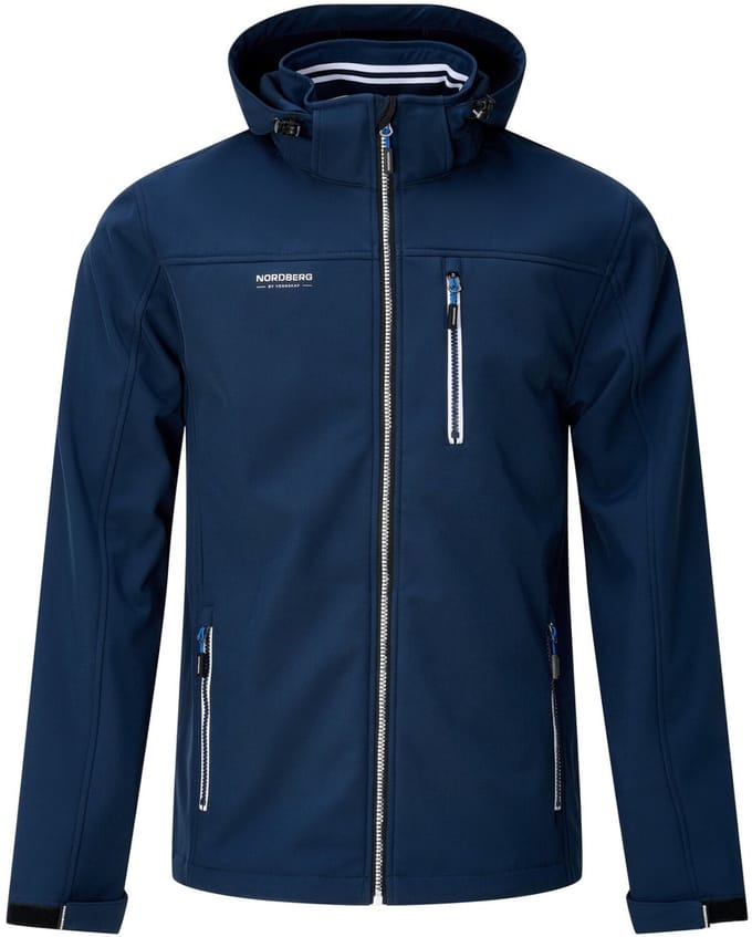 Nordberg Njord Heren Softshell Ms07301-ny - Kleur Blauw - Maat M