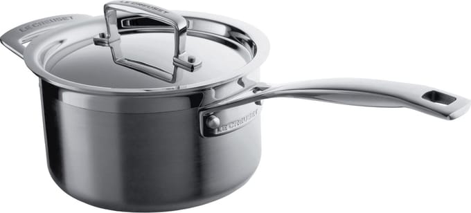 Le Creuset Magnetik Steelpan - 16 cm - Met Deksel