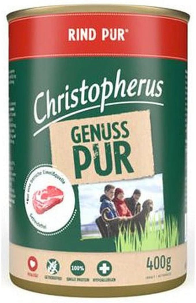 Christopherus Pur 6x400g - Rund
