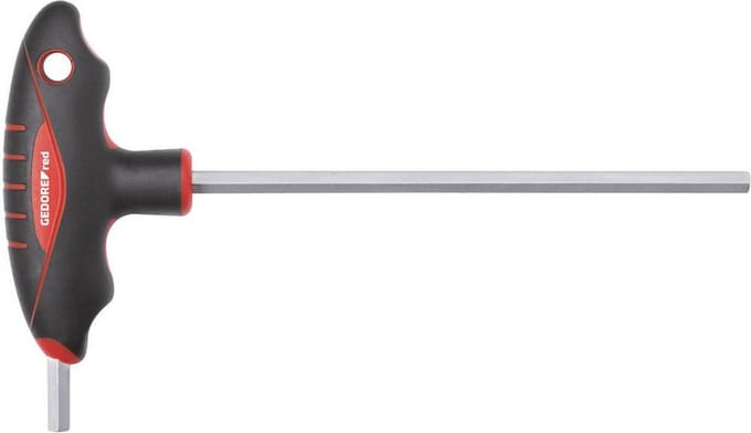 Gedore RED R38670512 Inbusschroevendraaier Sleutelbreedte (metrisch): 5 mm Koplengte: 65 mm Afmeting, lengte: 150 mm