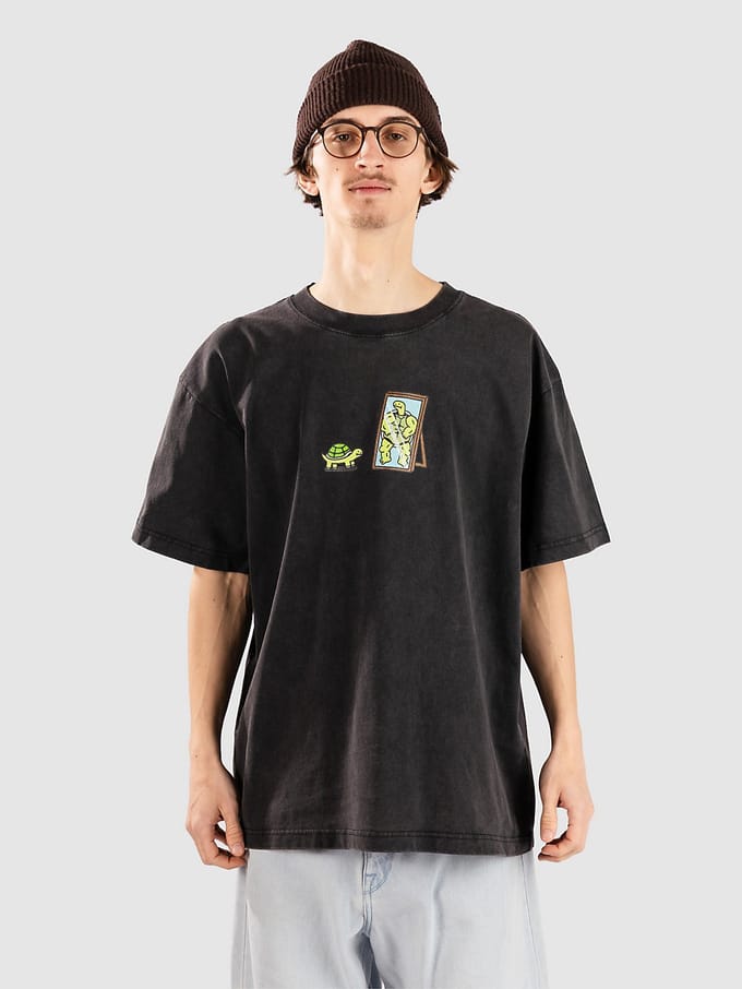 A.LAB Jerry Mirror Flexing Boxy T-Shirt zwart