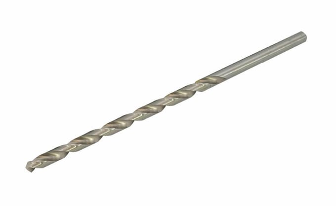 AWTools Serie - Metaalboor - 5,0mm x 195mm - Verlengd - HSS Staal