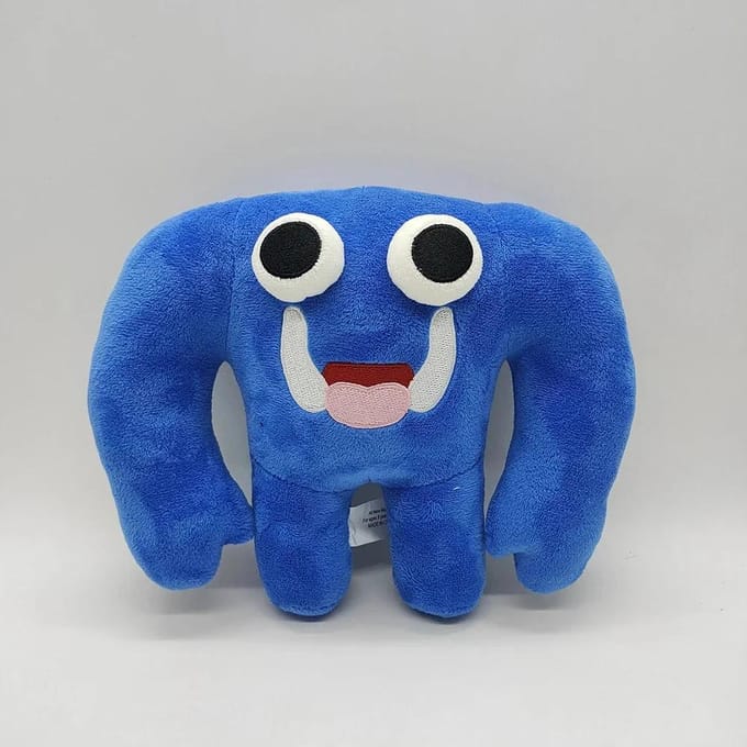 Klas Kleuterklas Tuin Pop Garten of Bamban Pluche Speelgoed Pop blue