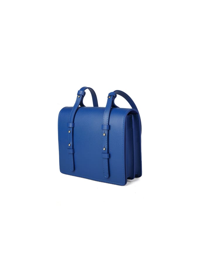 Giulia Monti Schoudertas Klassiek Blauw