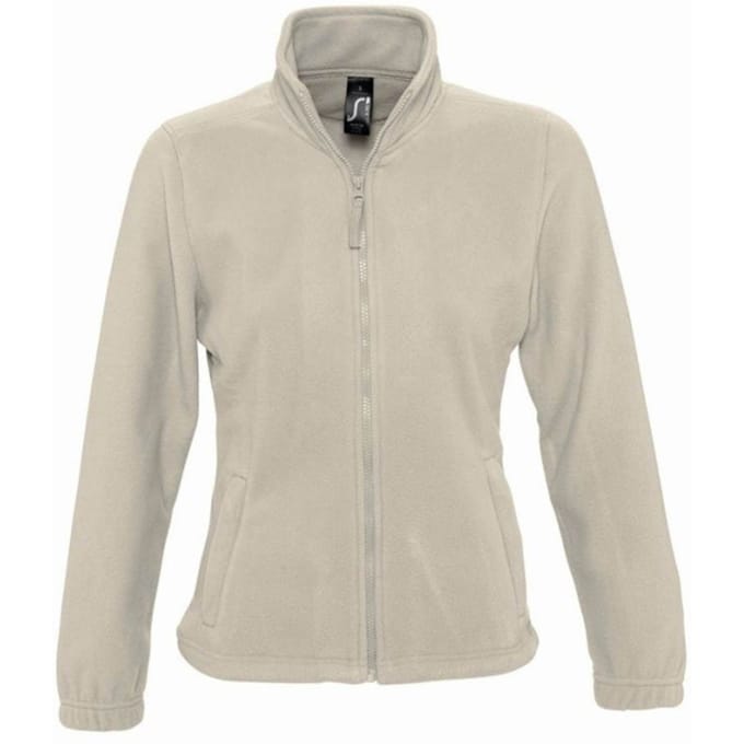 SOLS Dames/dames North Full Zip Fleece Jacket (Touw)