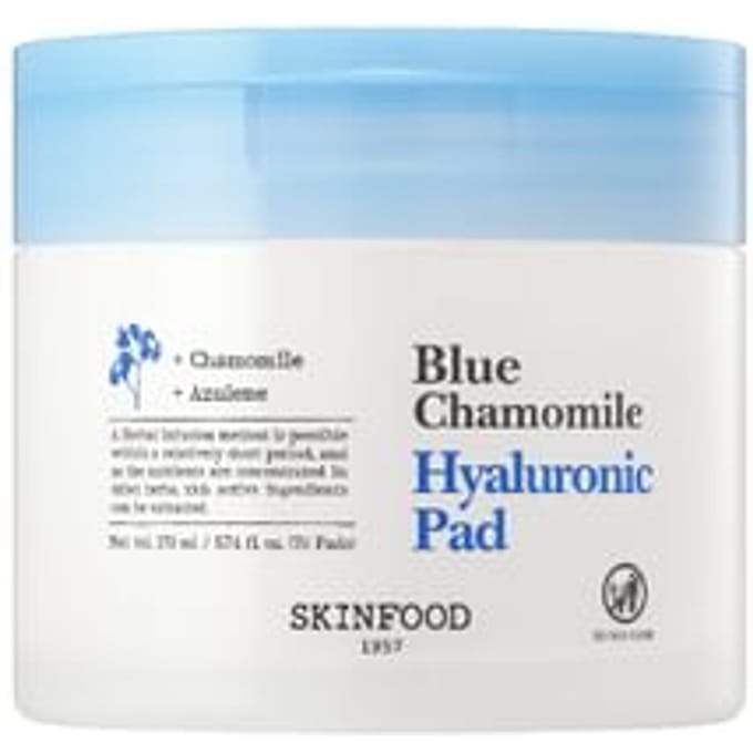 SKINFOOD - Blue Chamomile Hyaluronic Pad 70 pads