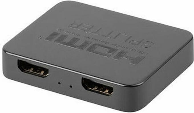 Lanberg SPV-HDMI-0002 - HDMI switch - Zwart - 4K Ultra HD 0,8 m