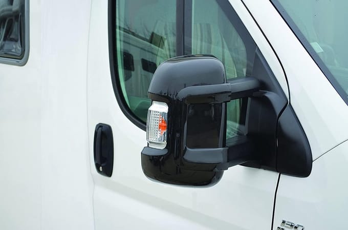 Milenco Mirror Protector Ducato Short - 2 stuks - Zwart