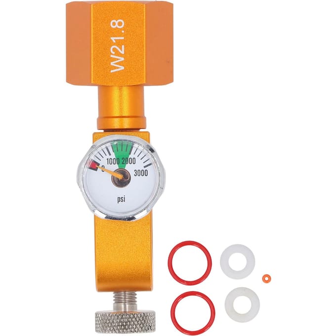 W21.8 Soda Carbonator Navuladapter Professionele Hoge Nauwkeurigheid CO2 Navuladapter met Druk