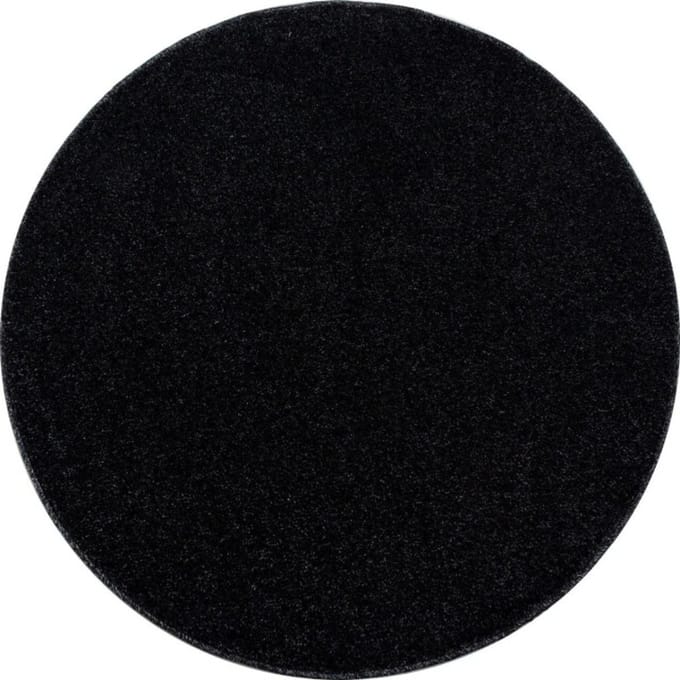 Muratap Basics effen rond vloerkleed laagpolig- 200 cm rond