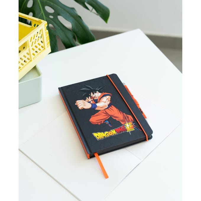 Grupo Erik Dragon Ball - Super Goku A5 Premium With Projector Pen Notitieboek met pen - Multicolours