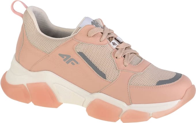 4F Wmn's Casual, Vrouwen, Roze, Sneakers, maat: 40