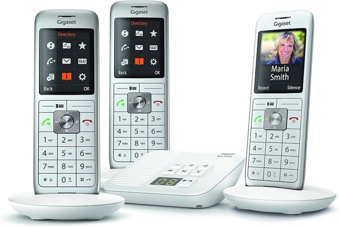 Draadloze Landlijntelefoon Set met Antwoordapparaat - Trio
