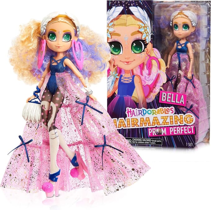 Modepop met Lang Haar en Accessoires voor Kinderen