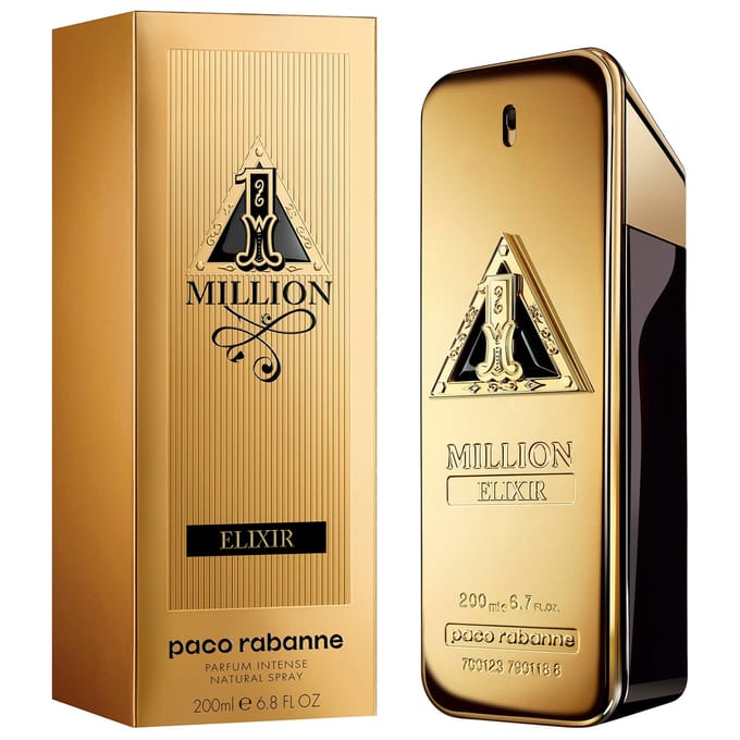 Paco Rabanne 1 Million Elixir Parfum 200 ml Parfum Intense Spray - herenparfum