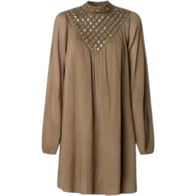 Damesjurk met lange mouwen Pepe Jeans 11 Magnolia