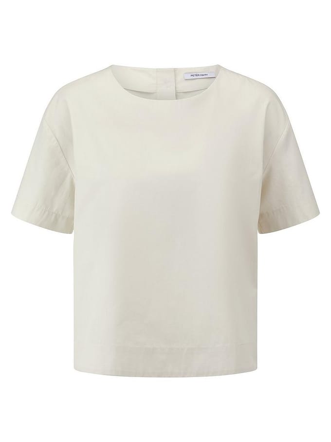 Blouse Van Peter Hahn beige