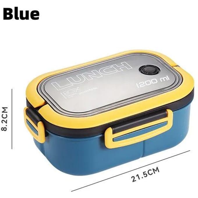 Leuke lunchbox voor kindercompartimenten Microwae Bento Lunchbox Kinderen Kid School Outdoor Camping Picknick Voedselcontainer Draagbaar 2